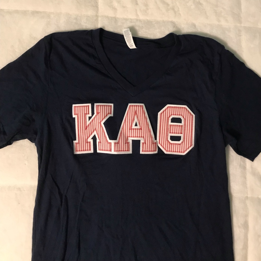 Kappa Alpha Theta Hard letter shirt 🟣